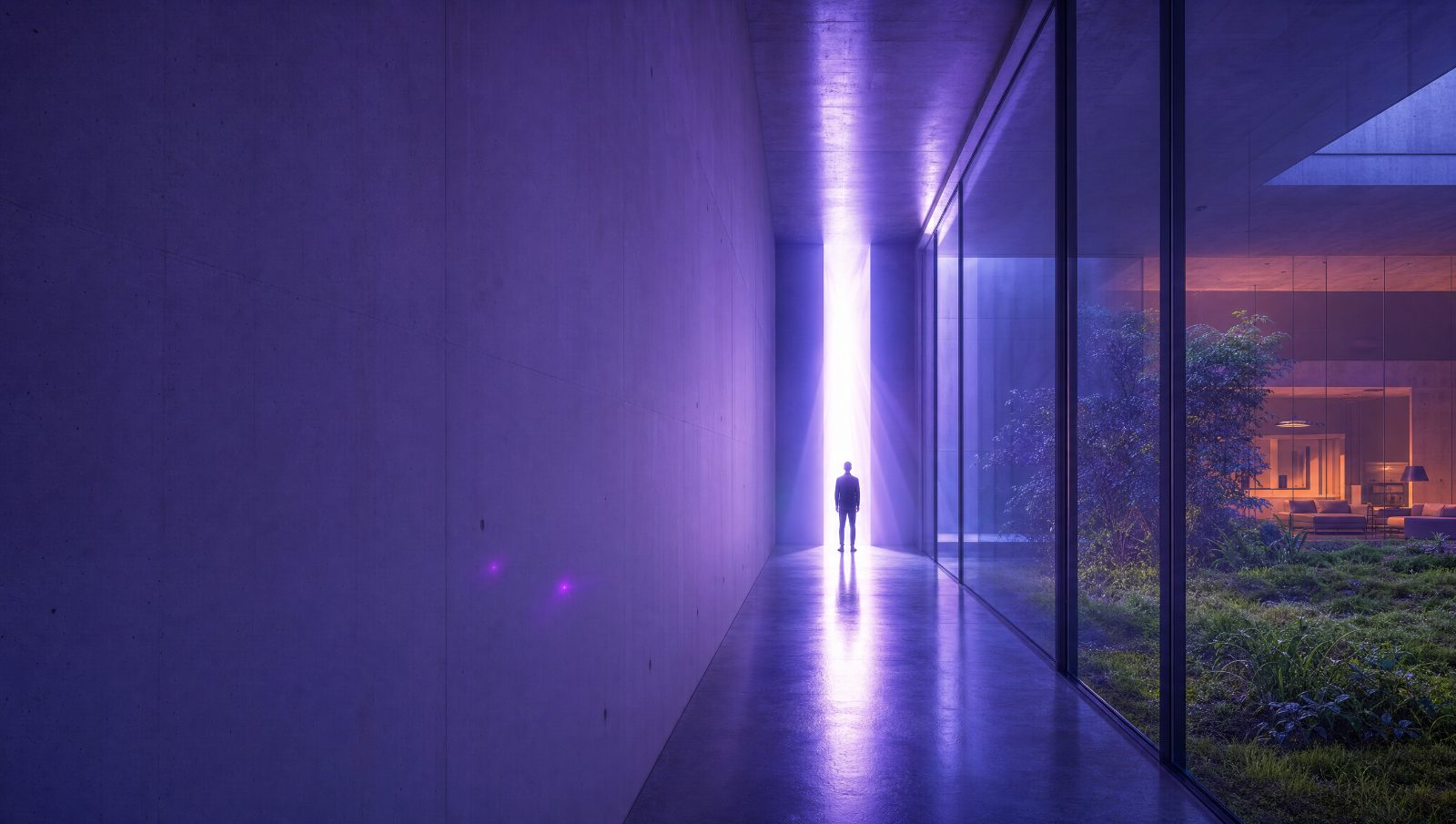 Centro de Salud Mental — centro de día con cromoterapia y luz natural en la antigua Fàbrica de Gel Sant Antoni